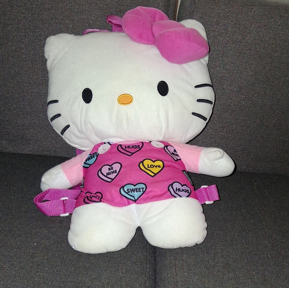 Hello Kitty Plush Toy with Pink Dress